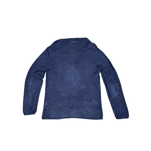 Hugo Boss Mens Linen Cardigan XL Shawl Collar Pockets Fisherman 100% Linen - Picture 5 of 11